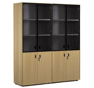 ENZO Шкаф комбинир x 2 СВ.ЭВКАЛИПТ/ЧЕРНЫЙ