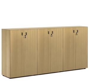 ENZO Шкаф средний H.120, 6 дв СВ. ЭВКАЛИПТ/ЧЕРН