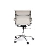 RT-04Q Кресло для сотрудников экокожа, механизм knee-tilt, белый