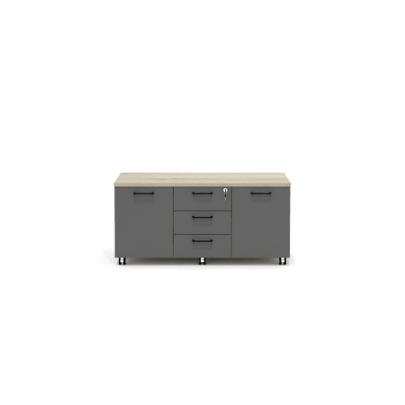 L-34 Тумба мобильная Line дуб Кронберг / антрацит