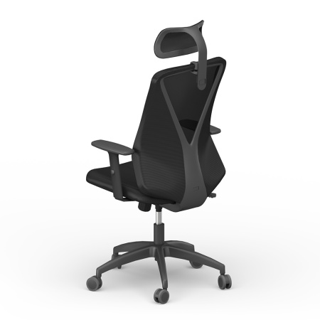 КРЕСЛО BUTTERFLY BLACK HEADREST